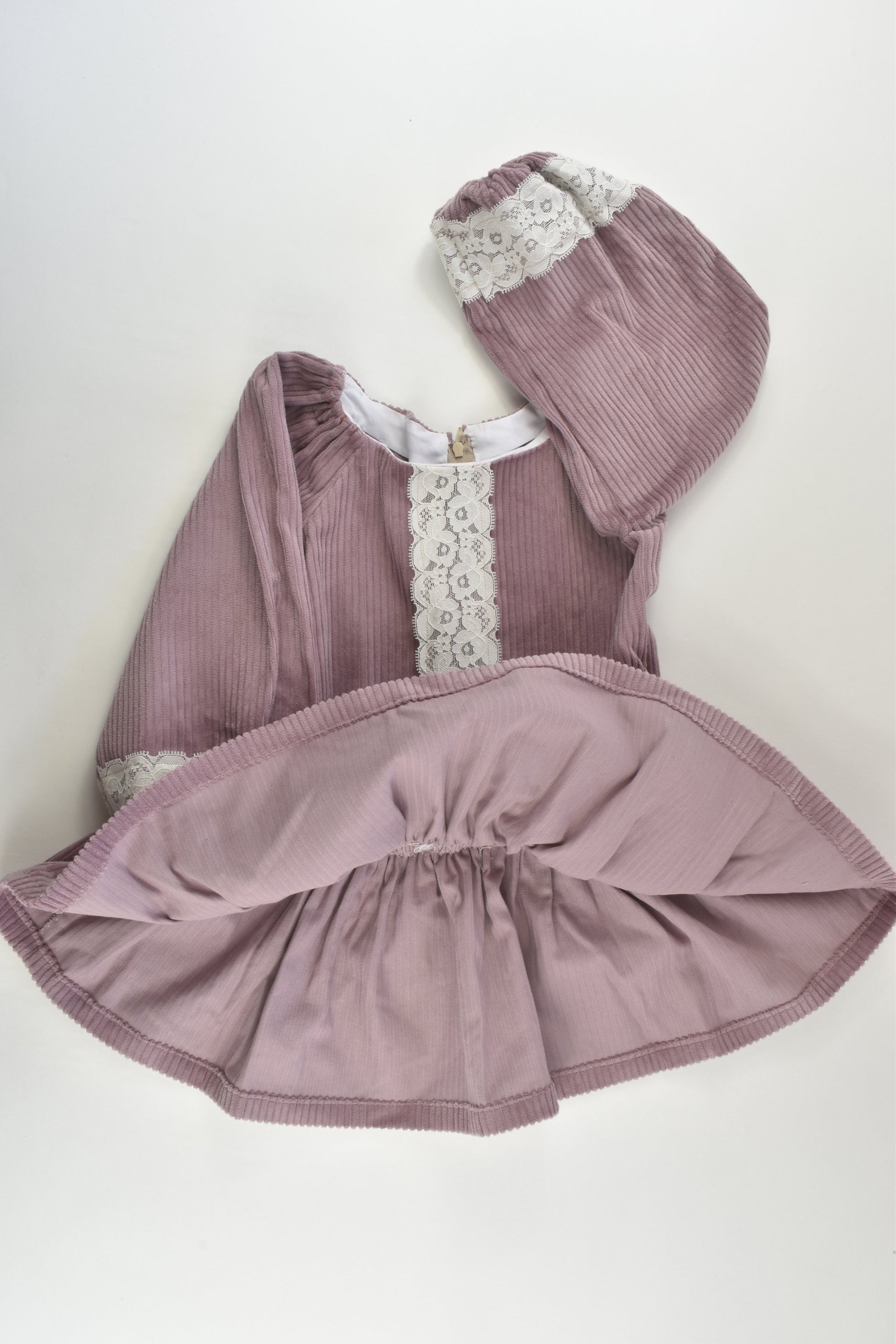 Handmade Size approx 2-3 Cord Dress