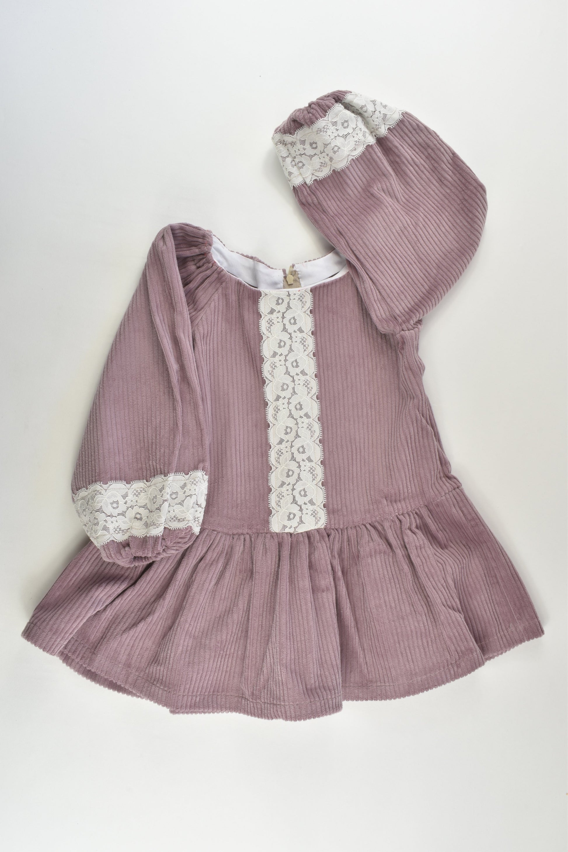 Handmade Size approx 2-3 Cord Dress