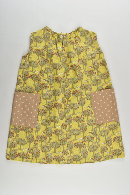 Handmade Size approx 2-3 Forest Animals Dress