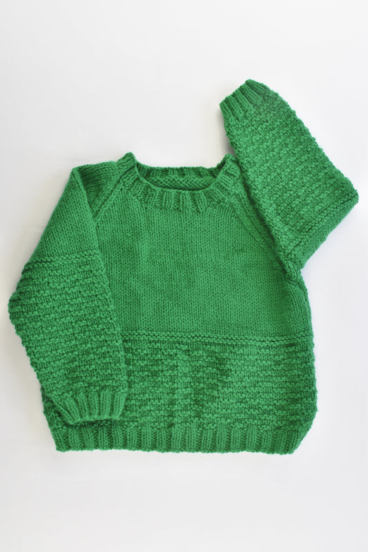 Handmade Size approx 2-3 Knitted Jumper