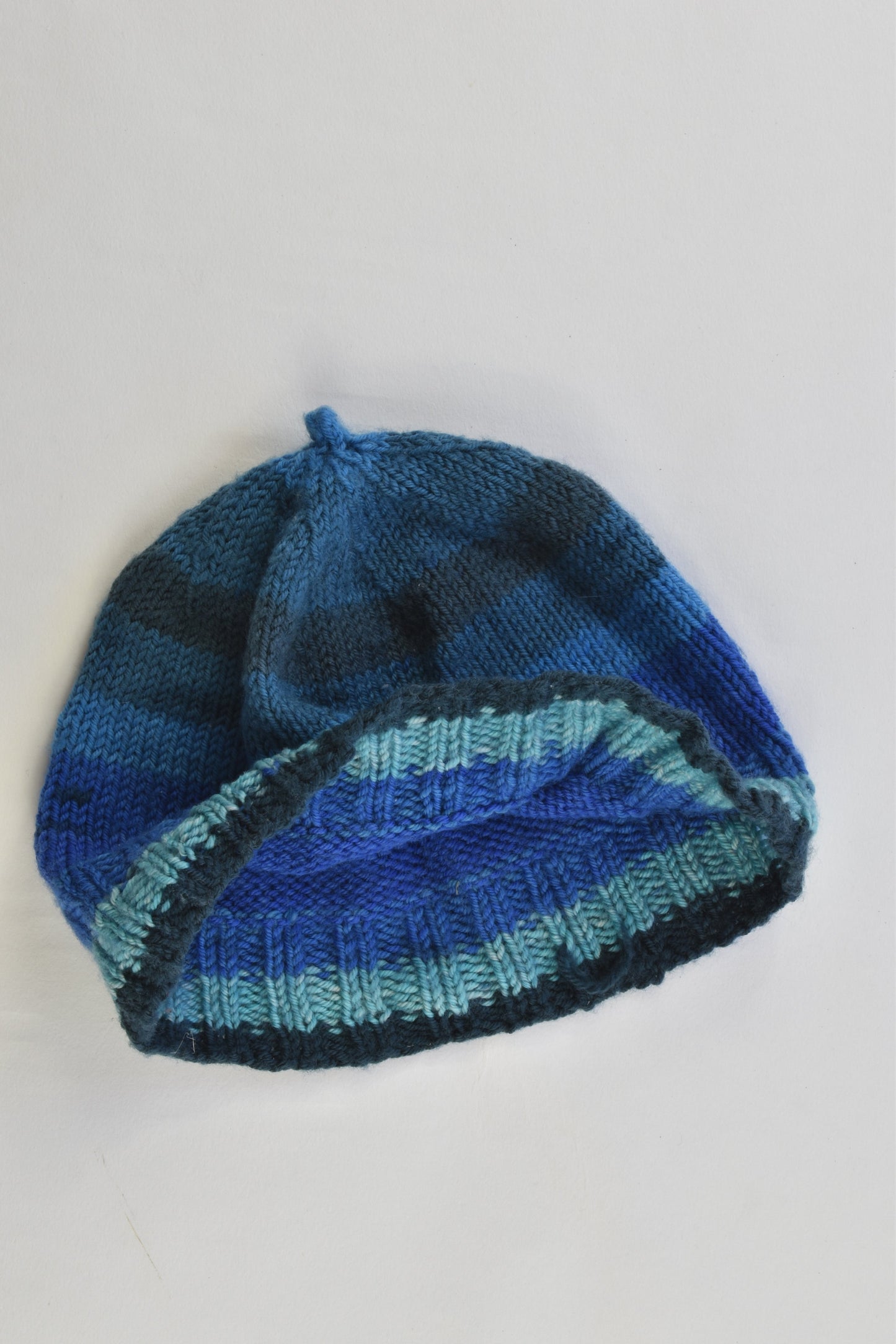 Handmade Size approx 2-4 years Knitted Winter Beanie