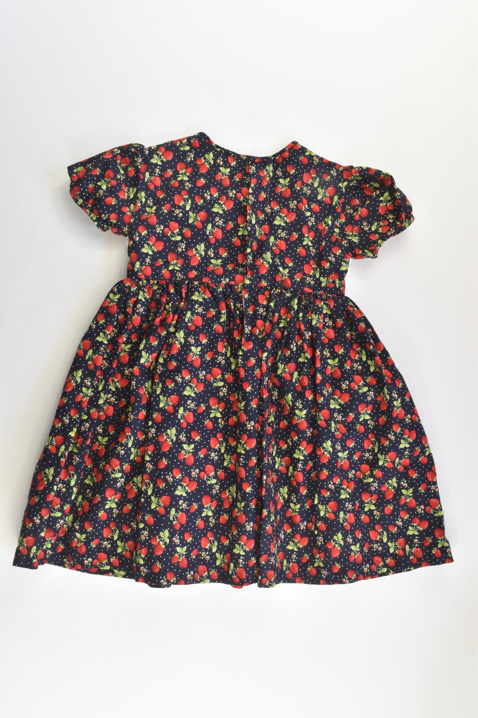Handmade Size approx 2 Lined Strawberry Dress