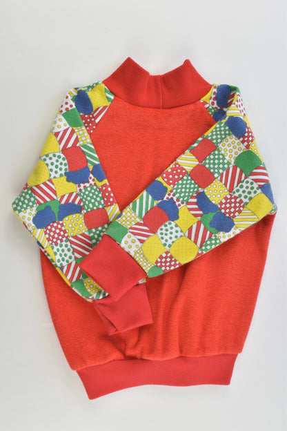 Handmade Size approx 2 Vintage (?) Colorful Pillows Sweater