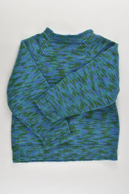Handmade Size approx 3-4 Knitted Jumper