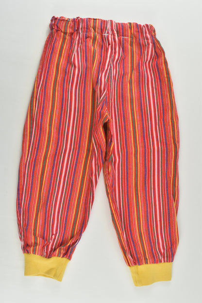 Handmade Size approx 3 Colourful Stripes Pants