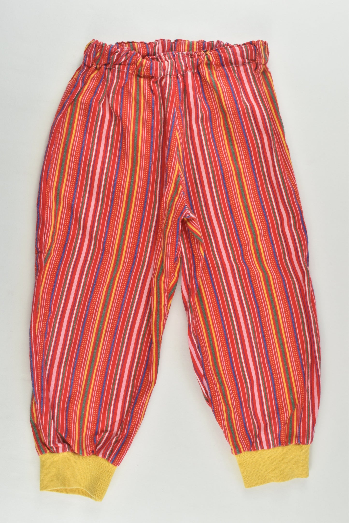 Handmade Size approx 3 Colourful Stripes Pants