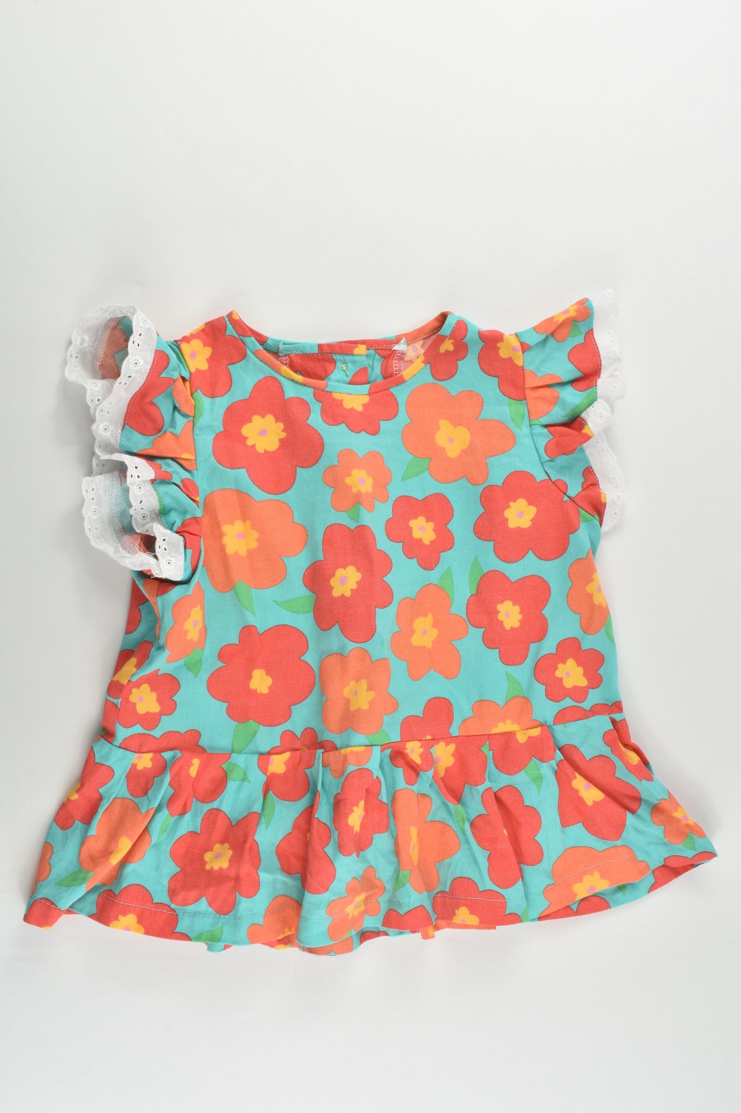 Handmade Size approx 3 Floral Blouse