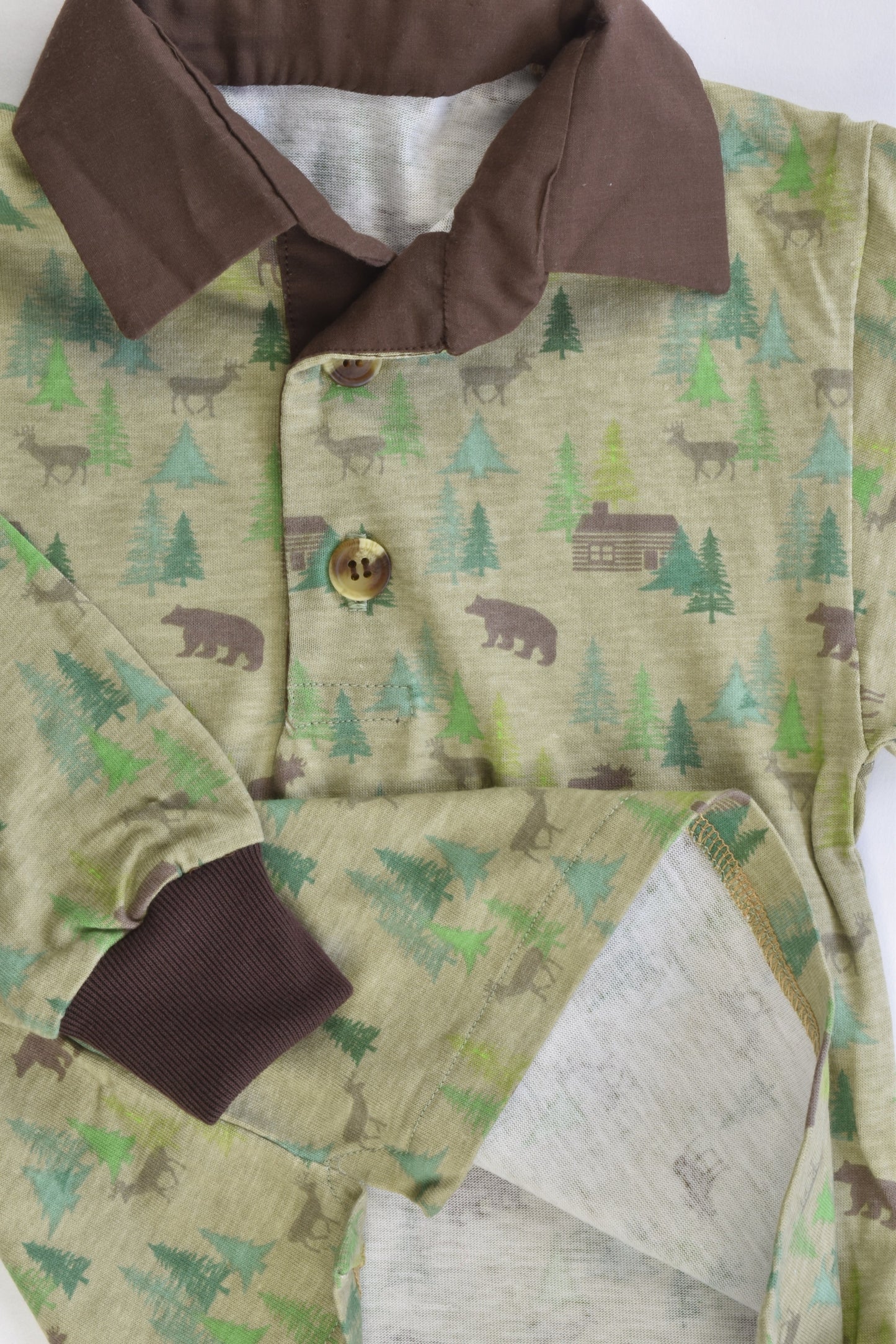 Handmade Size approx 3 Forest Shirt