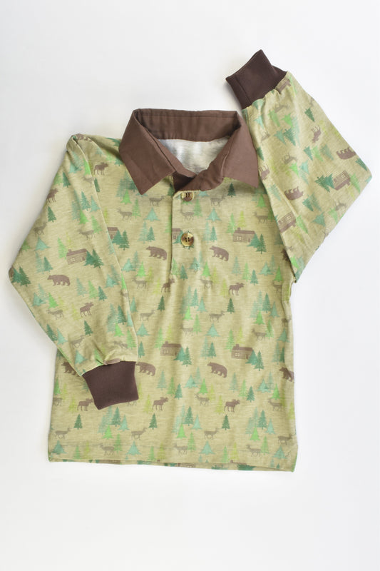 Handmade Size approx 3 Forest Shirt