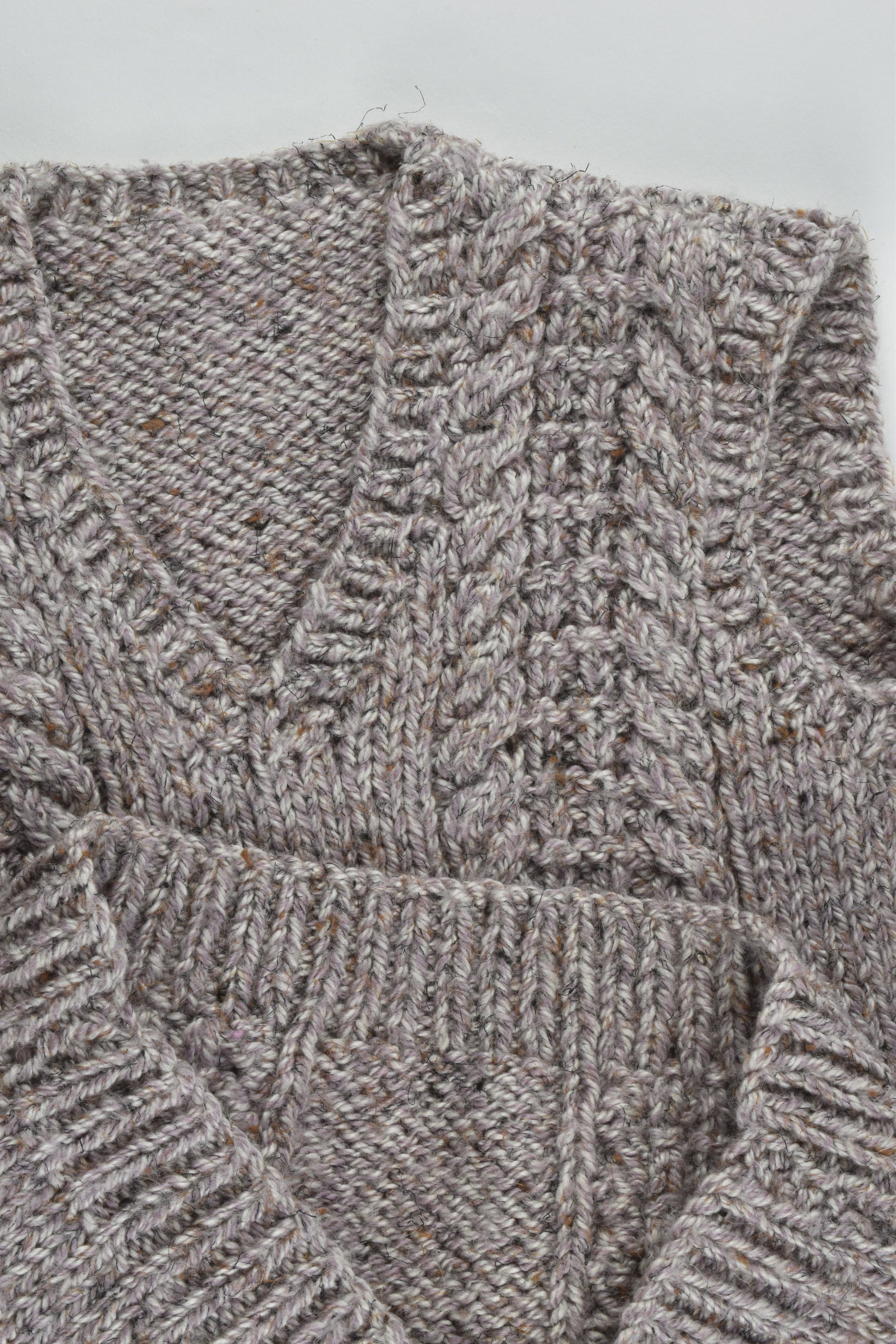 Handmade Size approx 4-5 Warm Knitted Vest