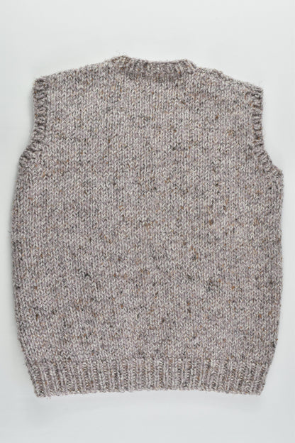 Handmade Size approx 4-5 Warm Knitted Vest