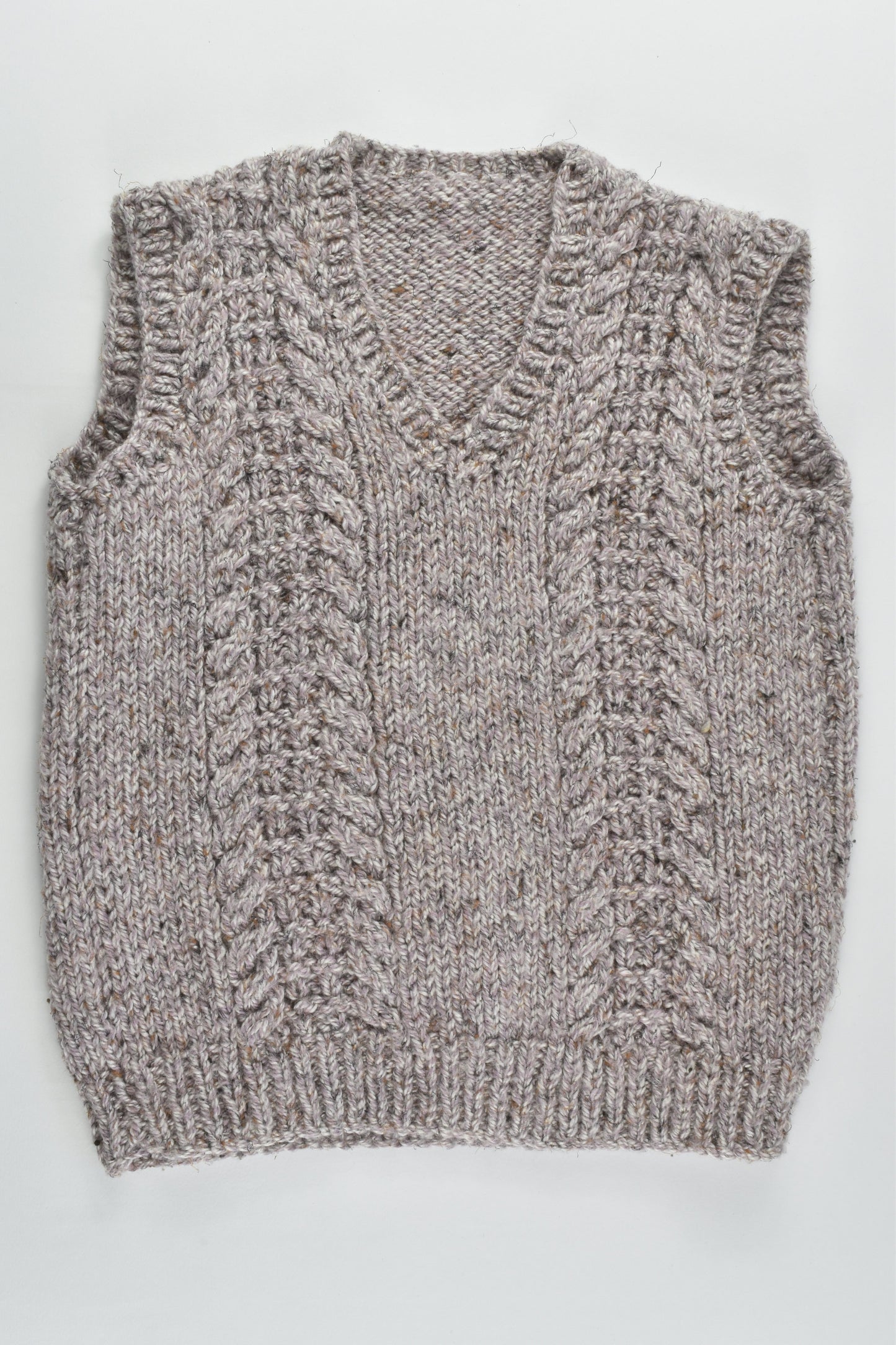 Handmade Size approx 4-5 Warm Knitted Vest