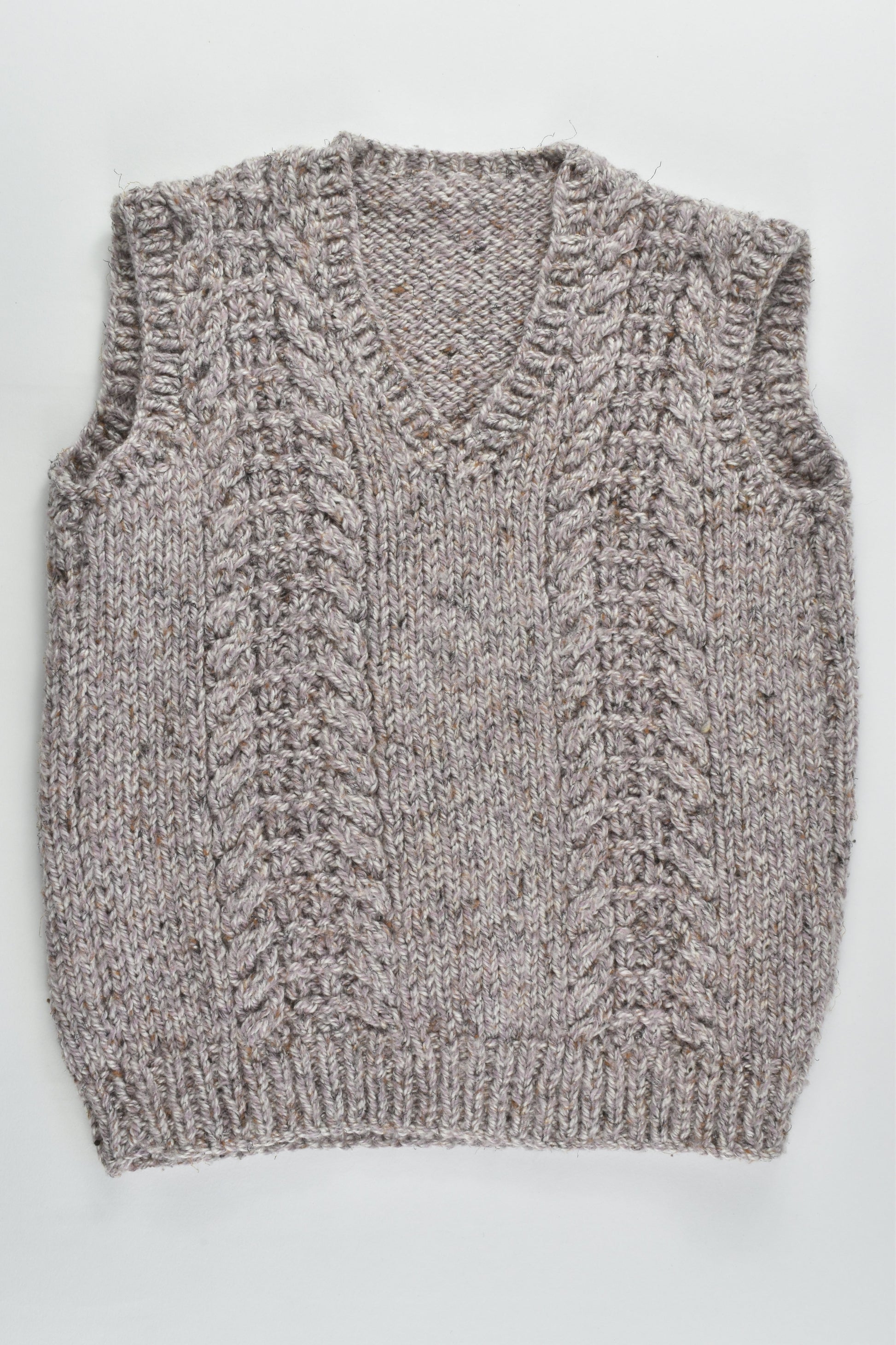 Handmade Size approx 4-5 Warm Knitted Vest