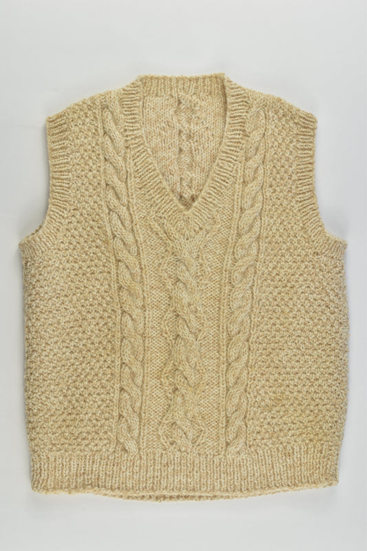 Handmade Size approx 4 Knitted Vest