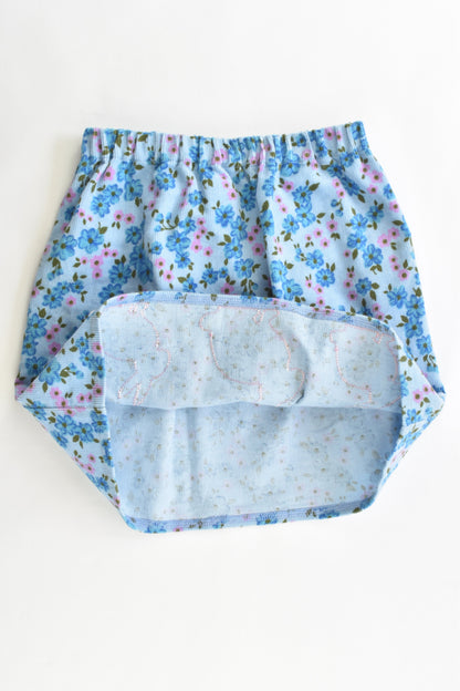Handmade Size approx 4 Soft Floral Cord Skirt with Bunnies