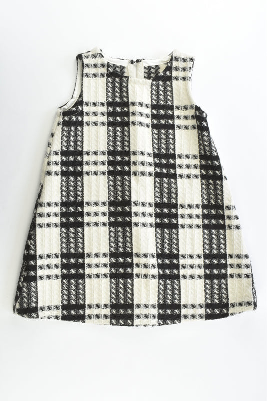 Handmade (?) Size approx 4 Warm Winter Dress