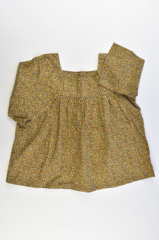 Handmade Size approx 5-6 Retro Style Liberty Print Blouse