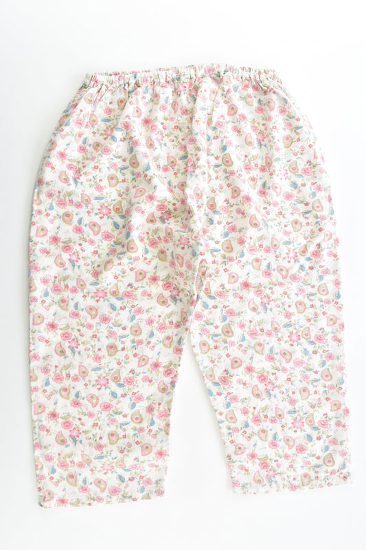 Handmade (?) Size approx 5-7 Floral Lightweight Pants