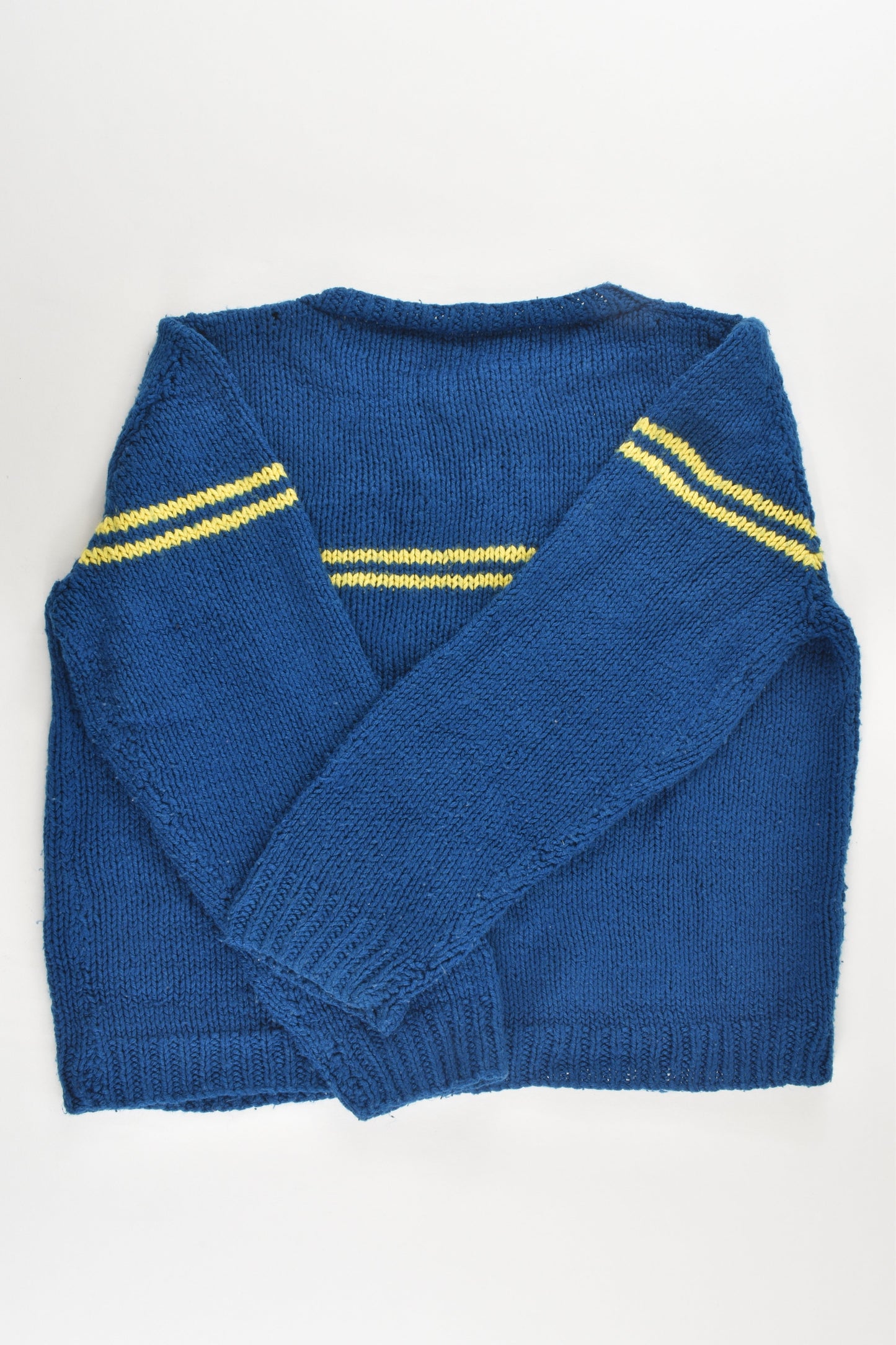 Handmade Size approx 6-7 Knitted Cardigan