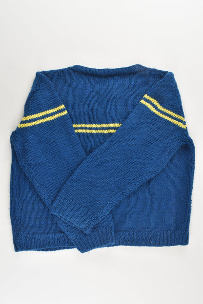 Handmade Size approx 6-7 Knitted Cardigan
