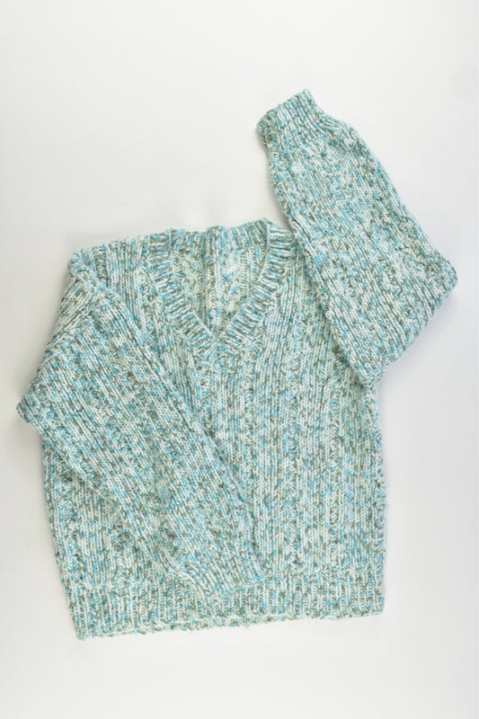 Handmade Size approx 6-8 Knitted Jumper