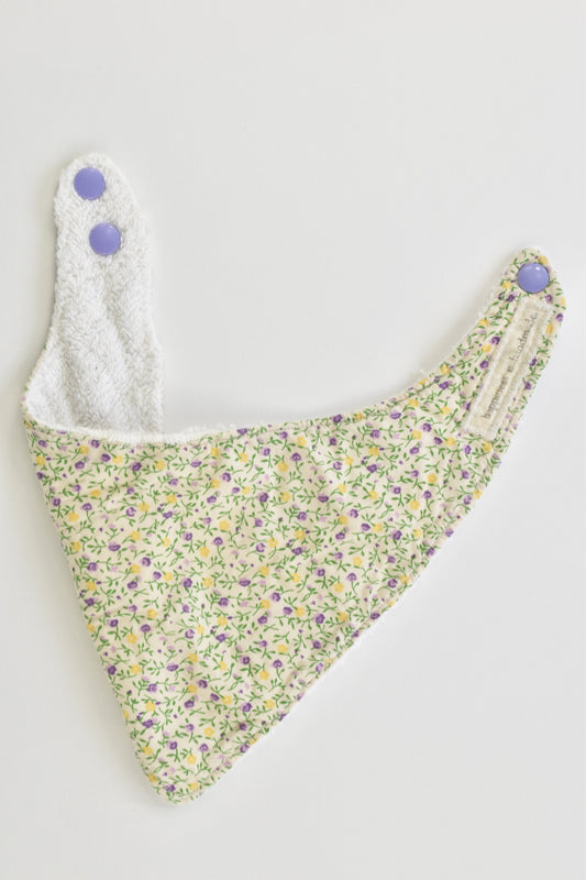 Happiness Is Handmade Baby Floral Bandana Bib
