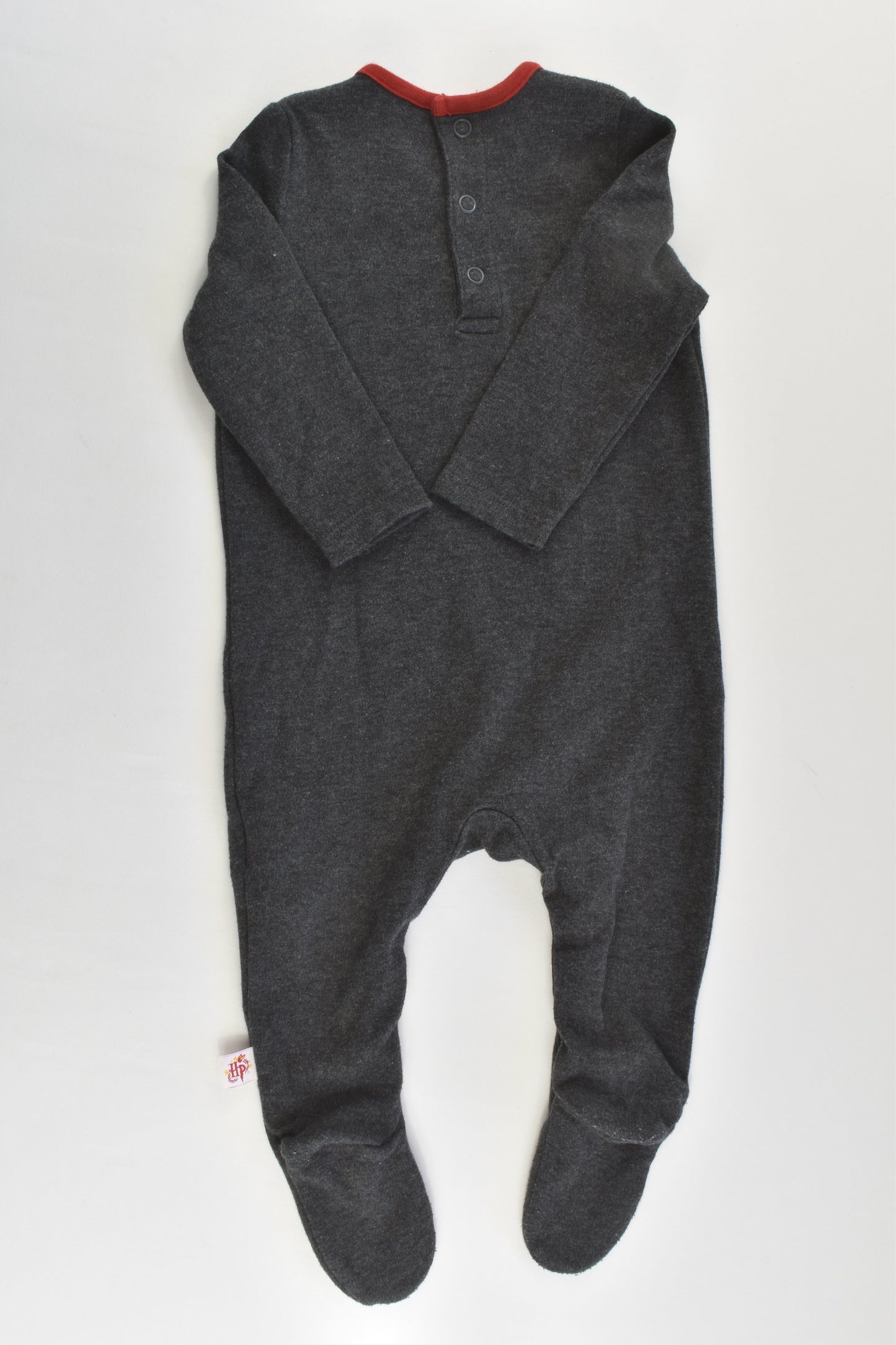 Harry Potter Size 00 (3-6 months) 'Gryffindor' Footed Romper