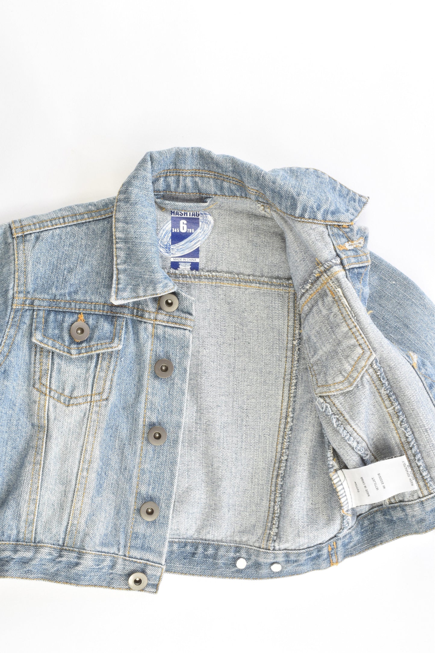 Hashtag Size 6 Denim Jacket