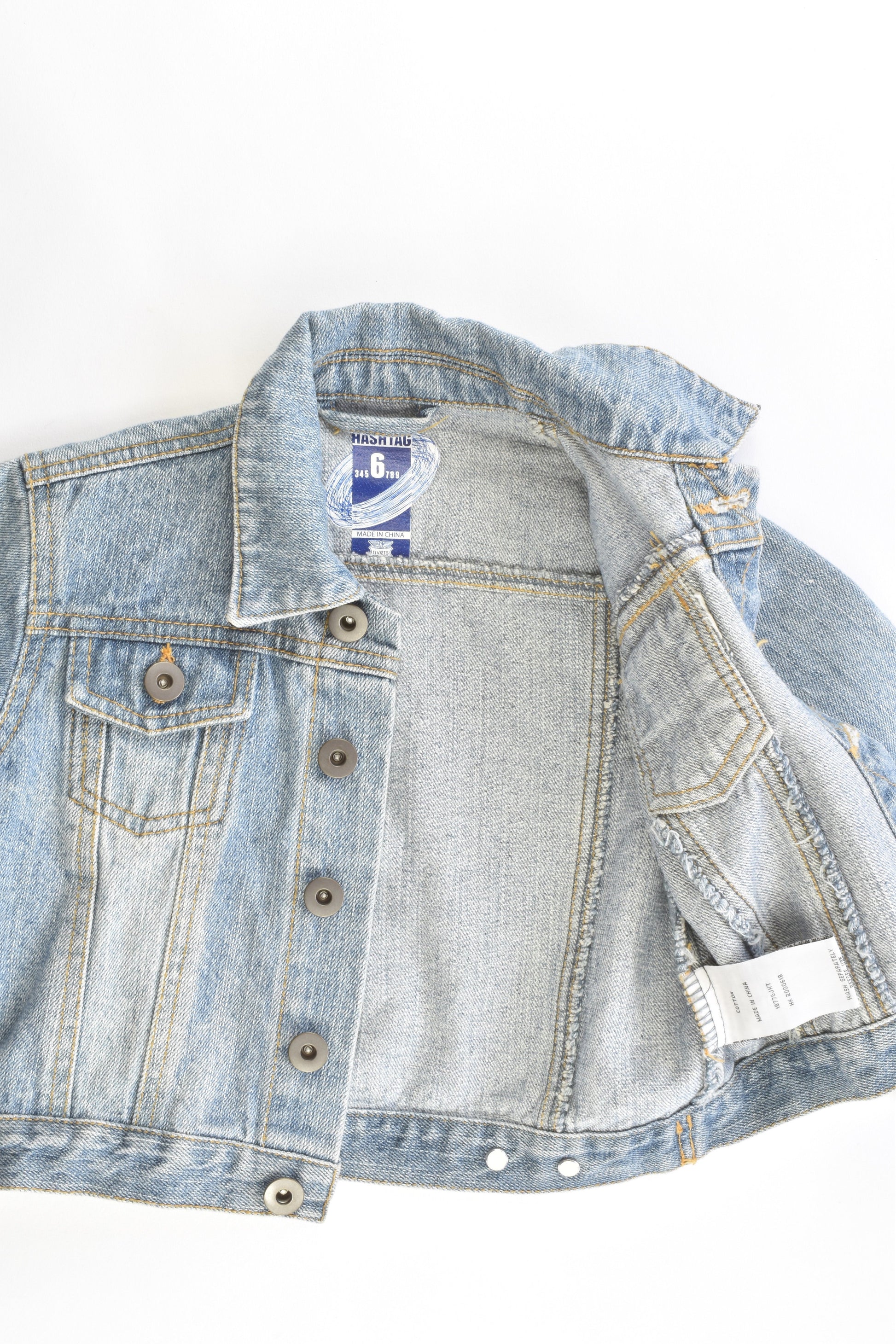 Hashtag Size 6 Denim Jacket