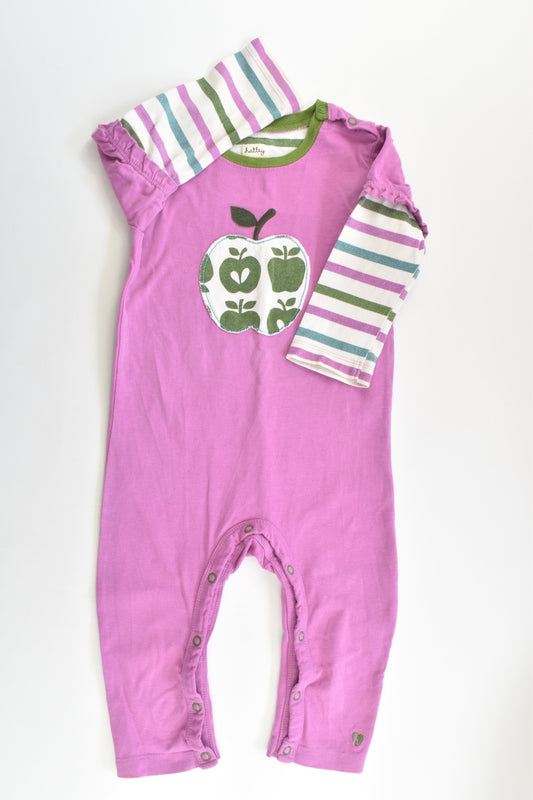 Hatley Size 1 (12-18 months) 'Apple Bottom' Playsuit