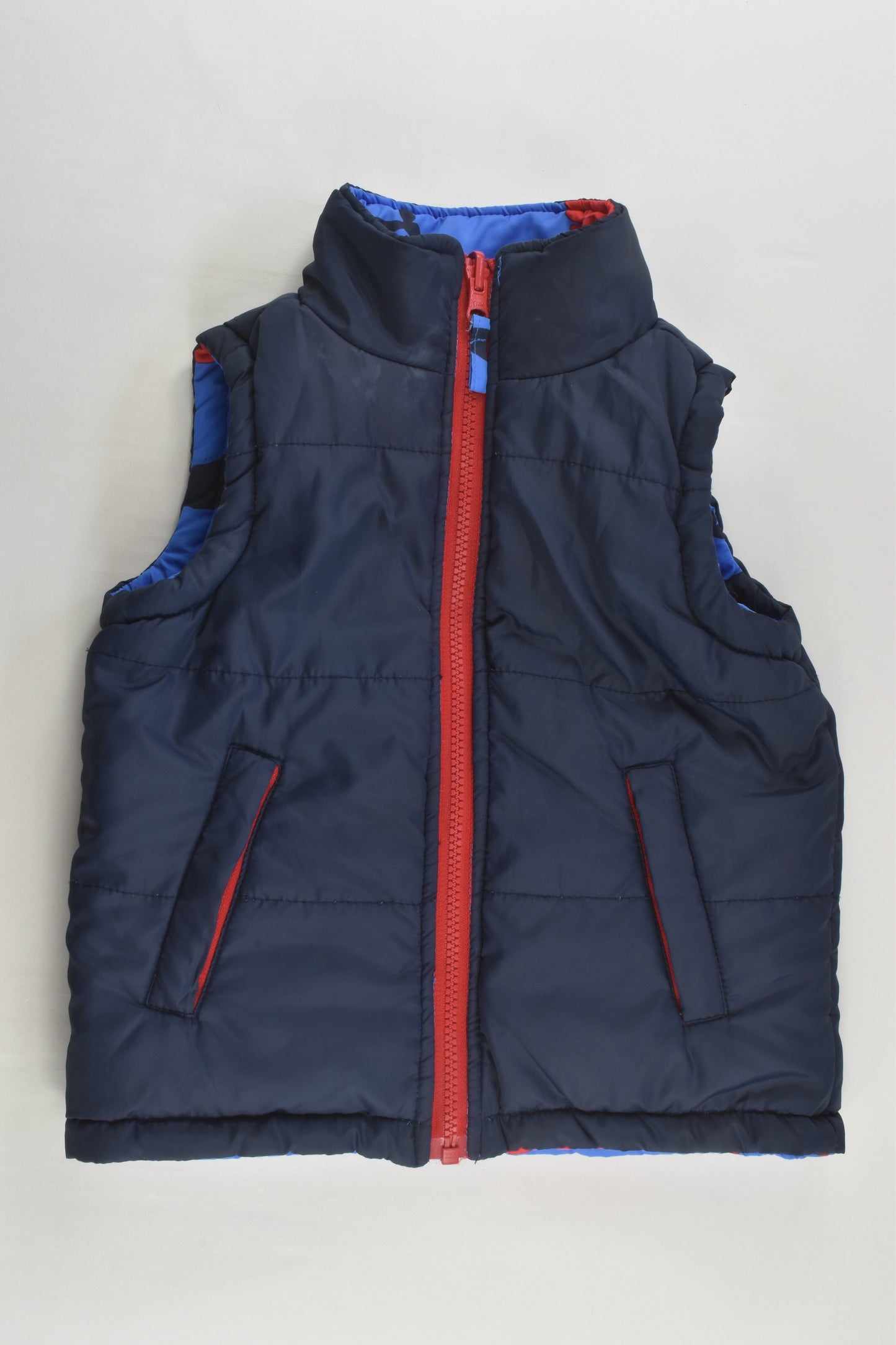 Hatley Size 2 Reversible Puffer Vest
