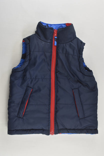Hatley Size 2 Reversible Puffer Vest
