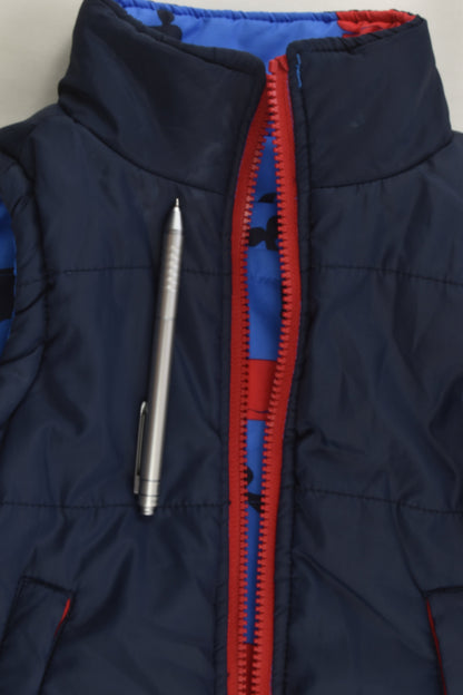 Hatley Size 2 Reversible Puffer Vest