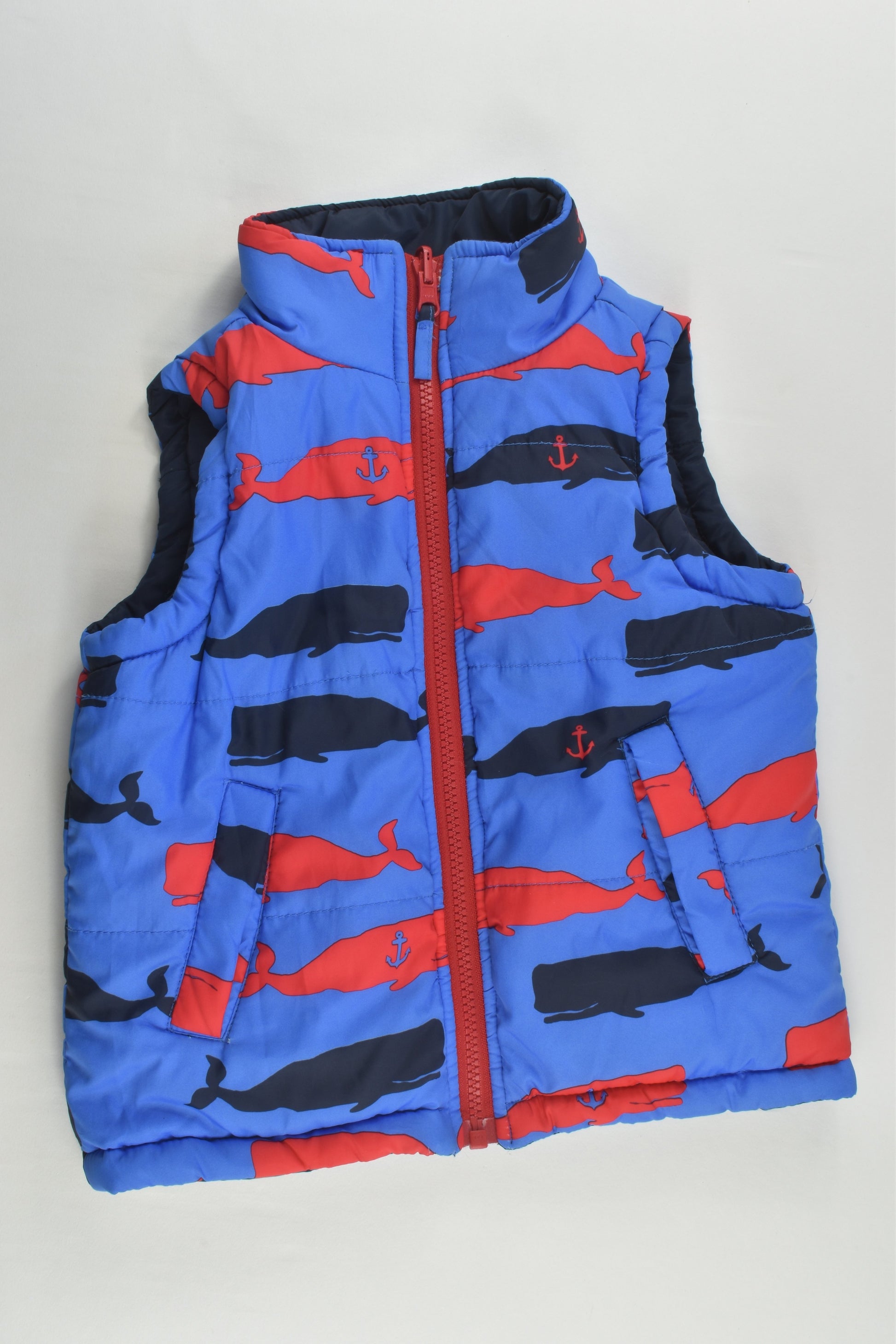 Hatley Size 2 Reversible Puffer Vest