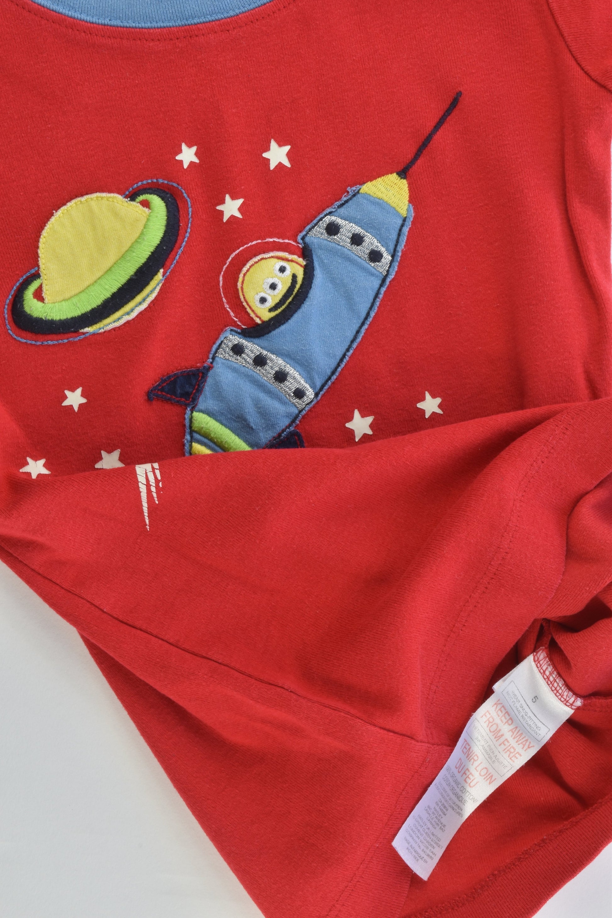 Hatley Size 5 'Spaced Out' Pj Set