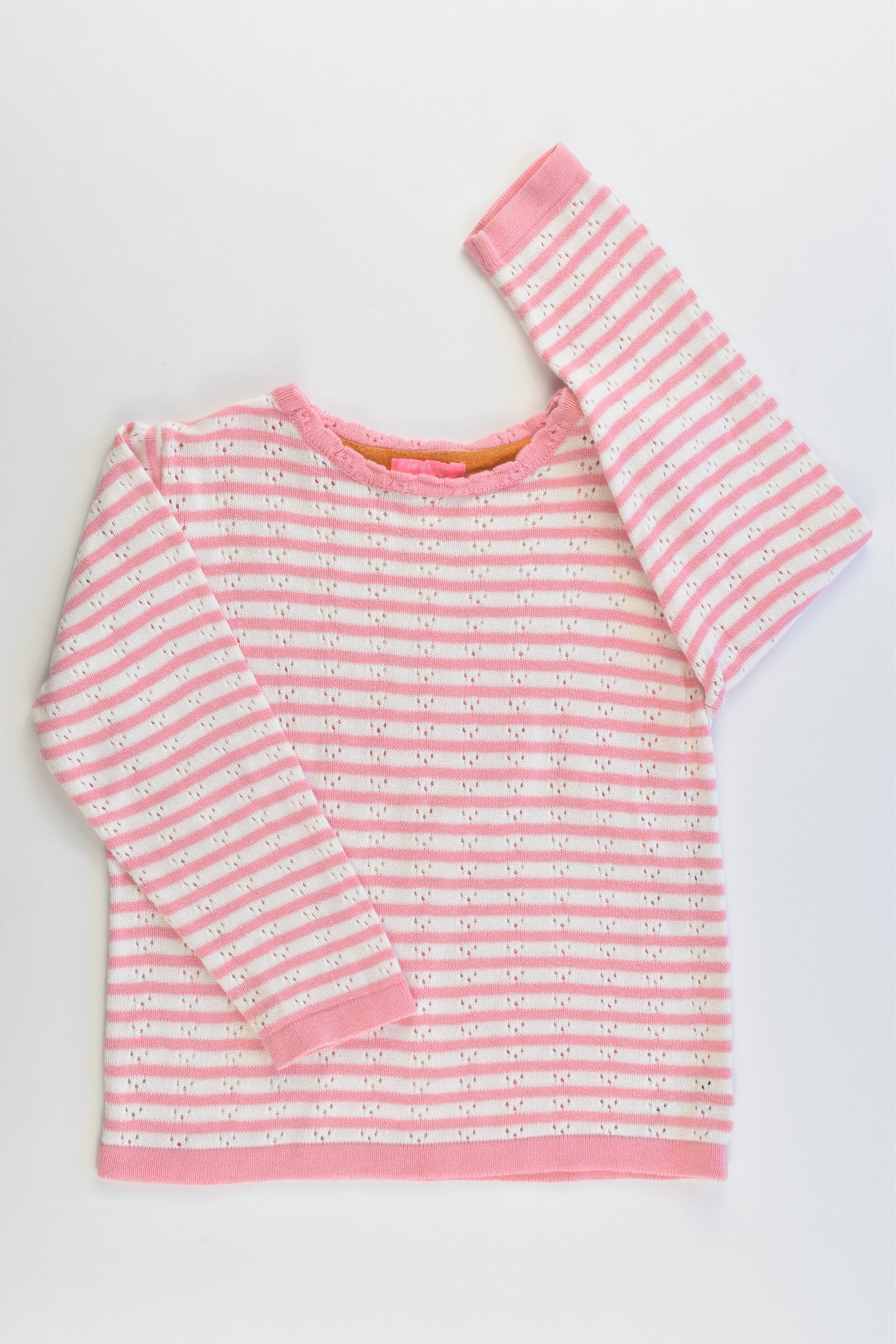 Hema Size 2 (92 cm) Striped Knitted Jumper