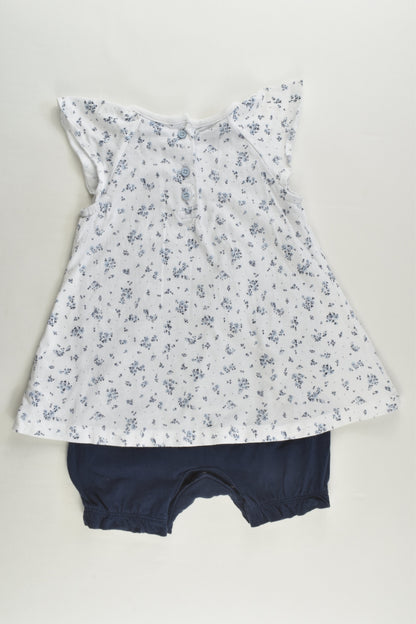 Heritage by Mothercare Size 0 (9-12 months) Floral Romper