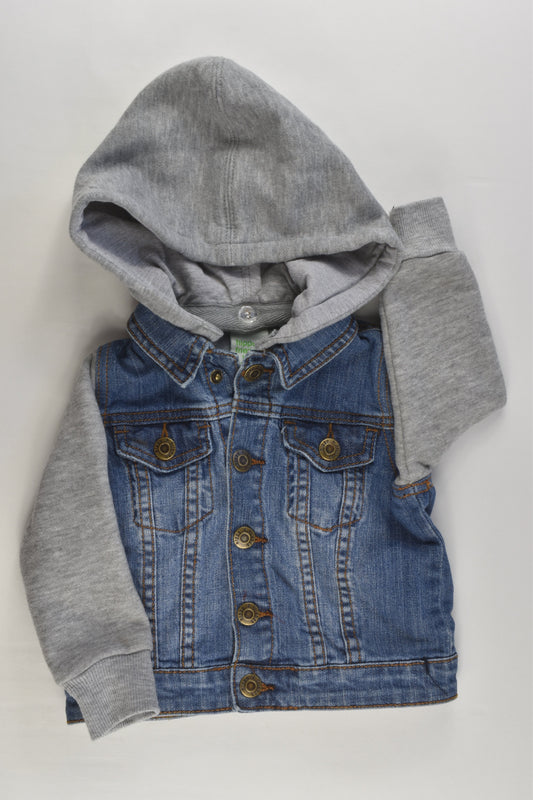 Hippo + Friends Size 1 (12-18 months, 86 cm) Denim Jacket