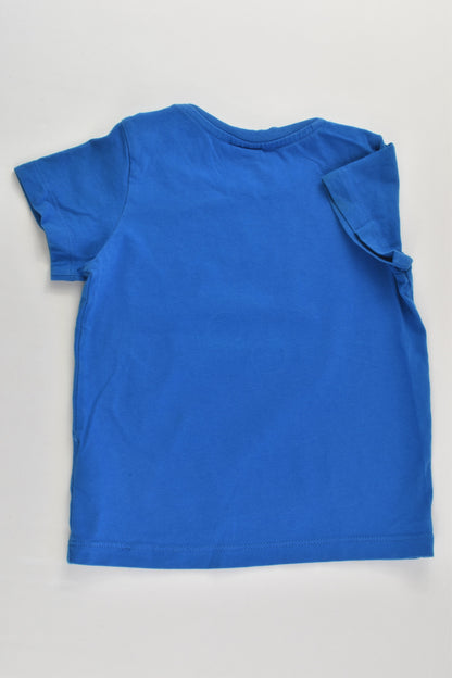 H&M Size 0-1 (9-12 months, 80 cm) 'Cookie Monster' T-shirt