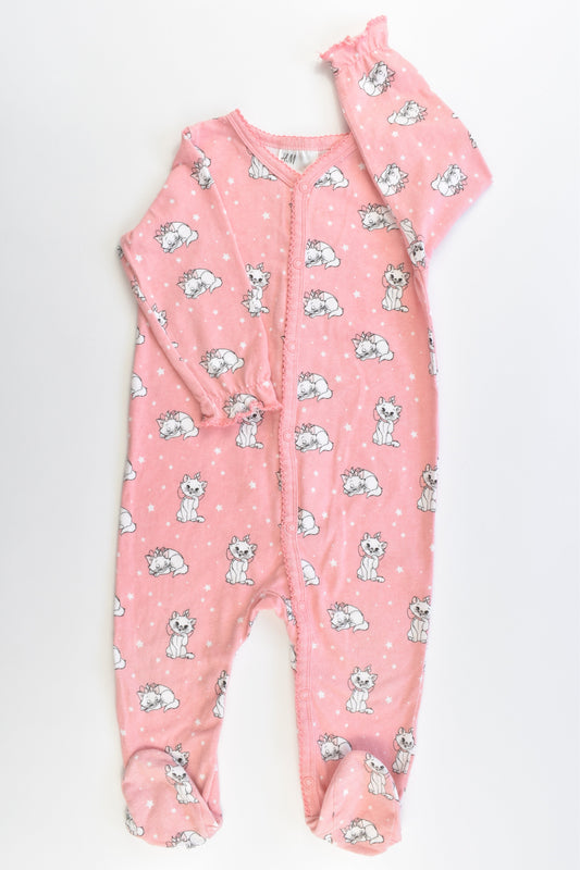 H&M Size 0 (74 cm, 6-9 months) Marie Aristocats Footed Romper