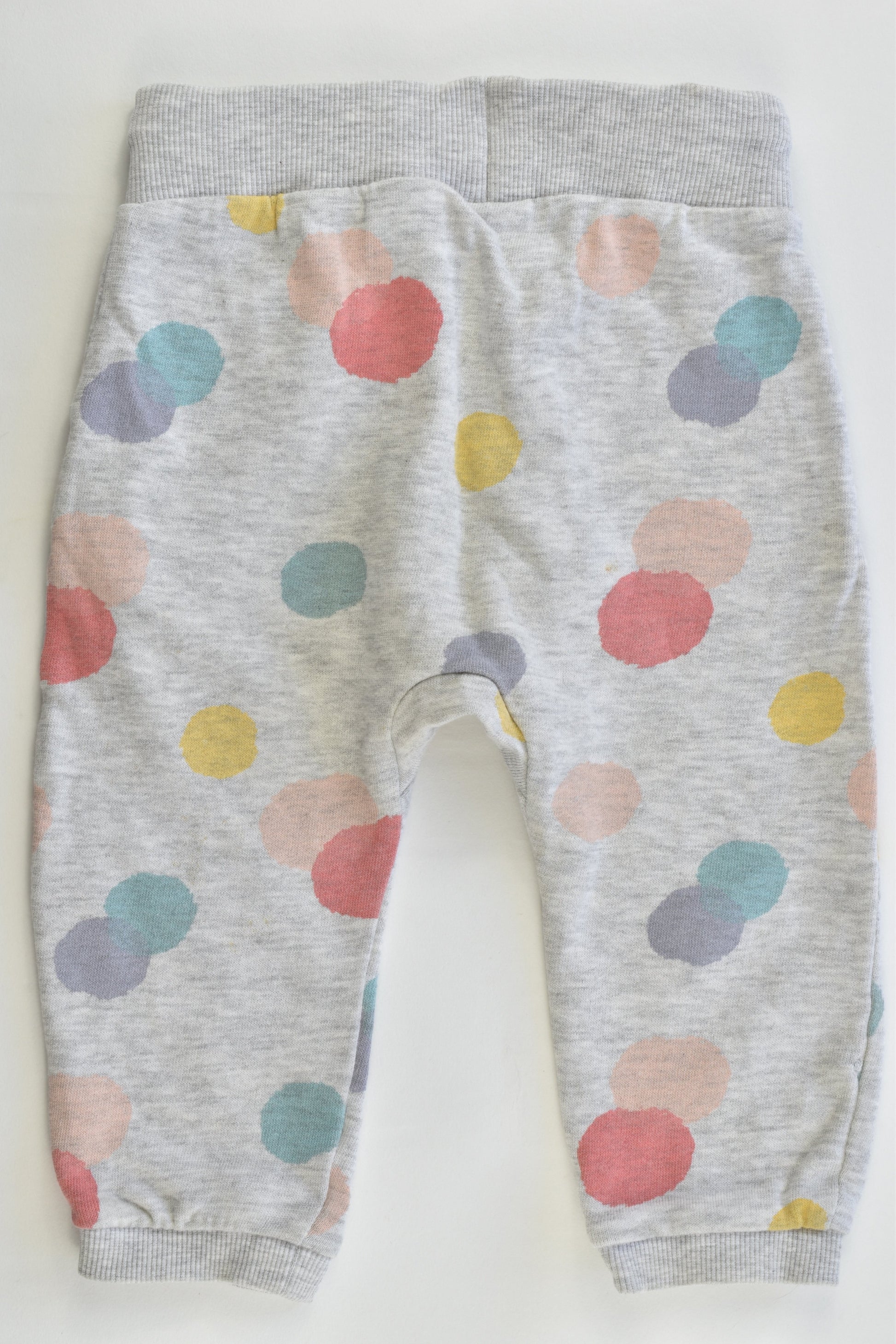 H&M Size 0 (74 cm) Dotted Track Pants
