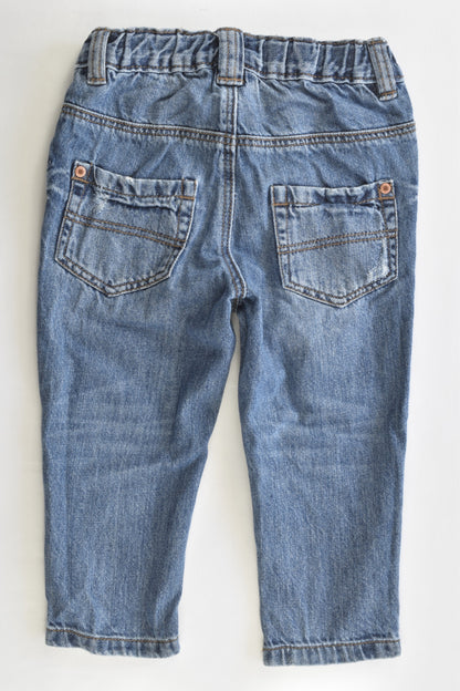 H&M Size 0 (74 cm) Soft Denim Pants