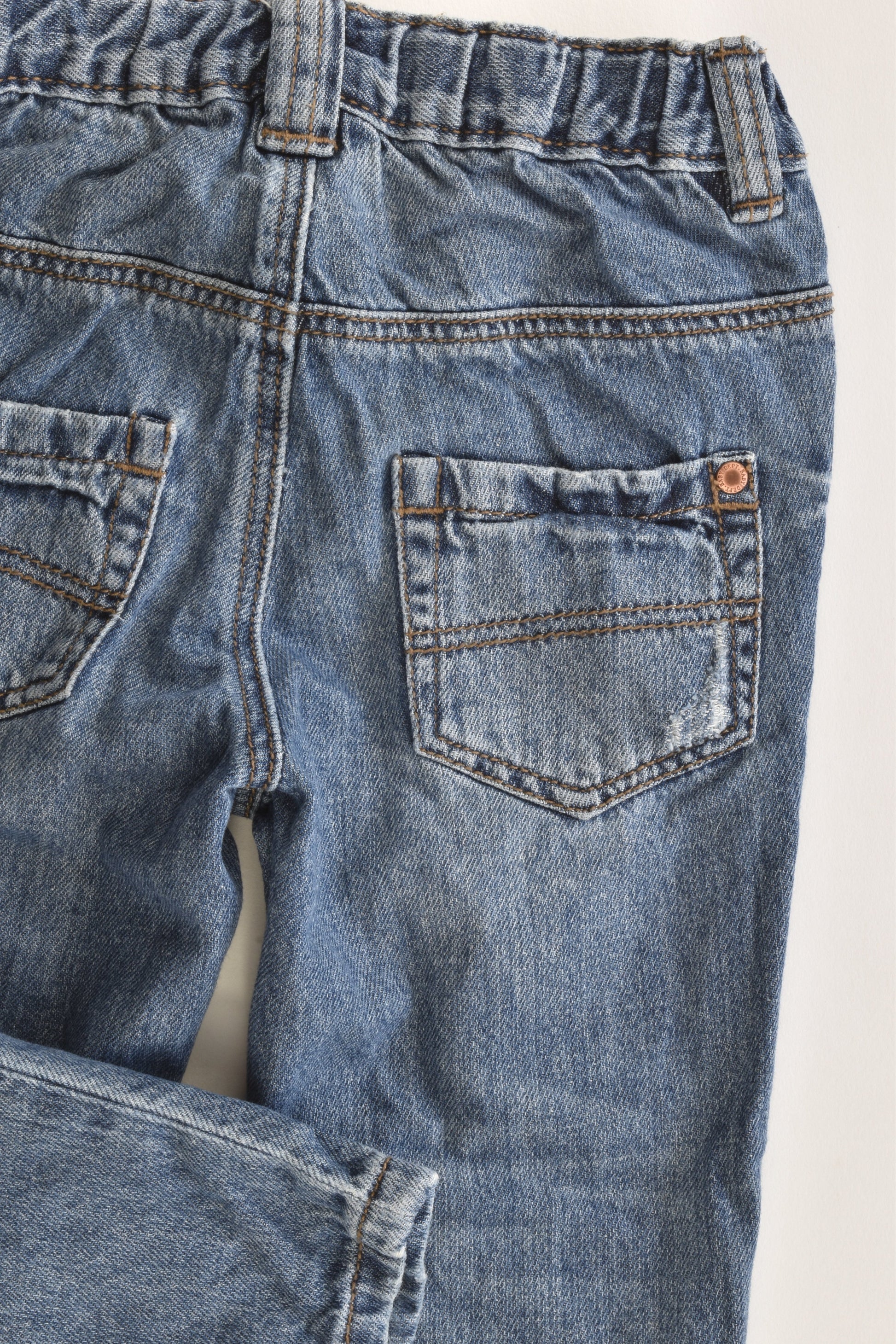 H&M Size 0 (74 cm) Soft Denim Pants