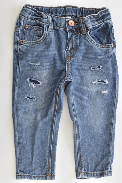 H&M Size 0 (74 cm) Soft Denim Pants