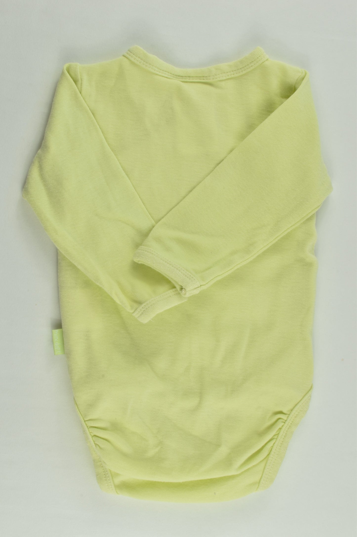 H&M Size 00 (62 cm, 2-4 months) Organic Wrap Bodysuit