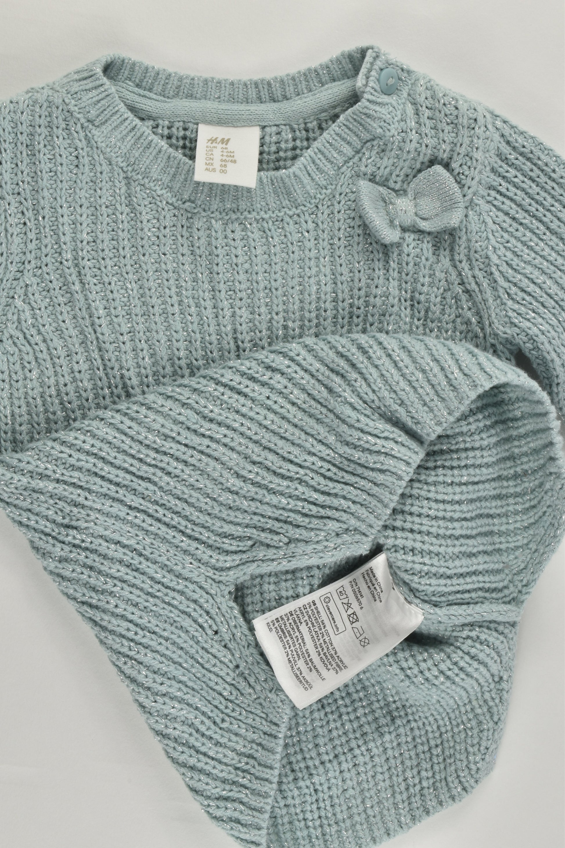 H&M Size 00 (68 cm) Knitted Jumper
