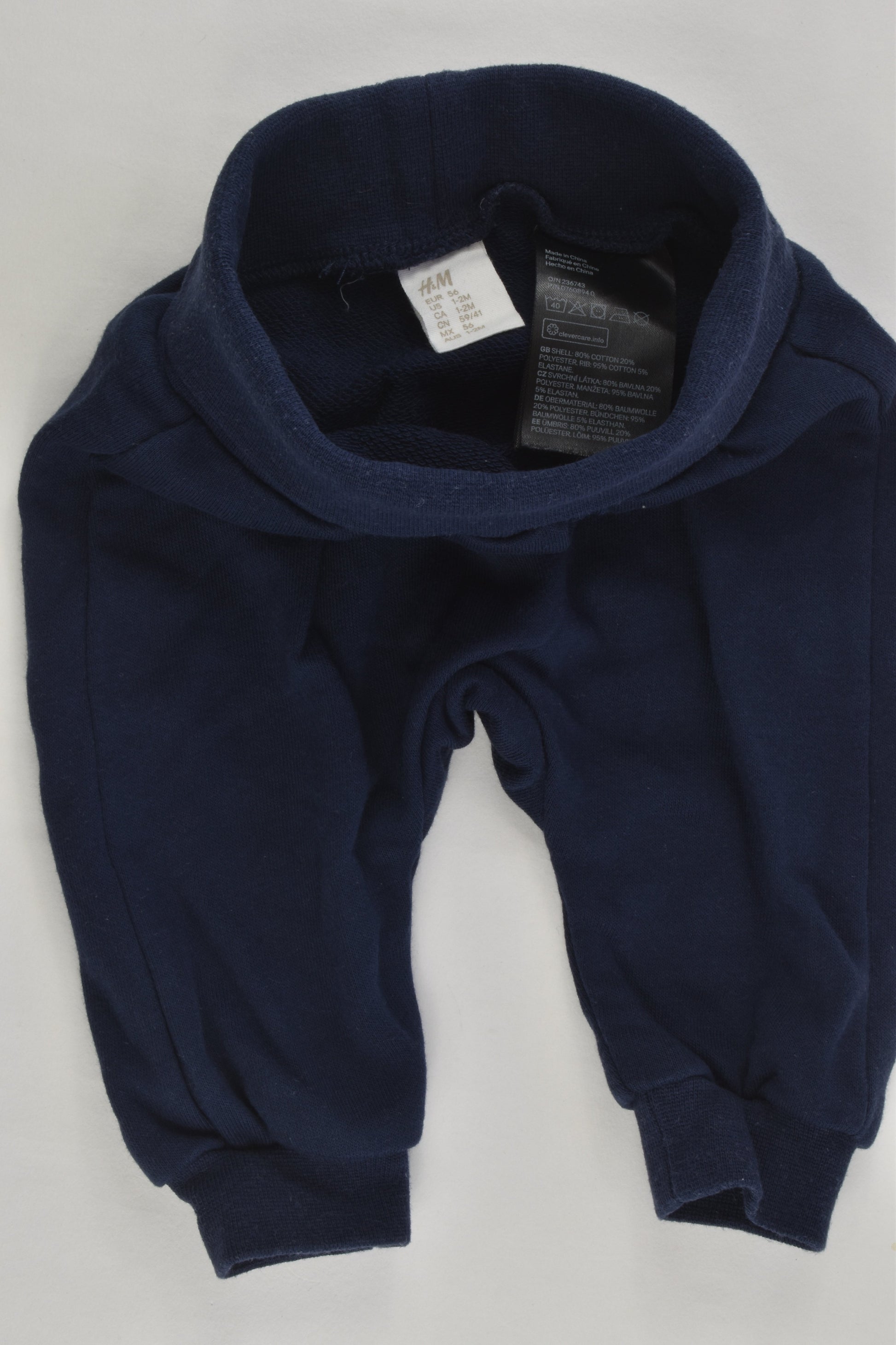 H&M Size 000 (56 cm) Bow and Vest Outfit
