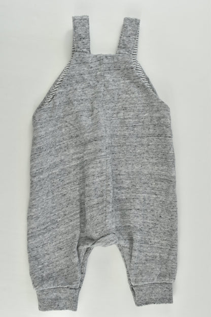 H&M Size 000 (56 cm) Teddy Bear Overalls
