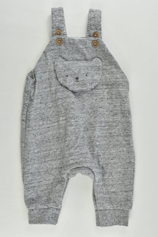 H&M Size 000 (56 cm) Teddy Bear Overalls