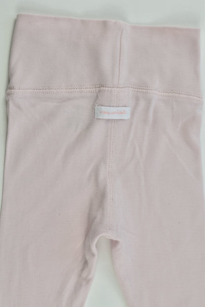H&M Size 000 (62 cm, 2-4 months) "New Arrival" Footed Pants
